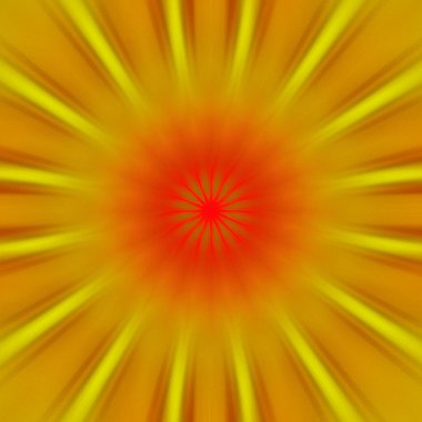 Esrarengiz neon parlayan geometrik soyut arkaplan. Fantezi fraktal kavramı