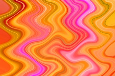 Esrarengiz neon parlayan geometrik soyut arkaplan. Fantezi fraktal kavramı