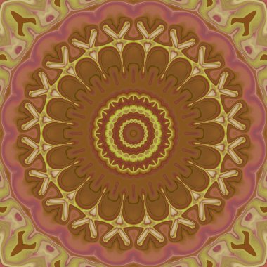 Esrarengiz neon soyut arka plan. Fantezi fraktal kavramı