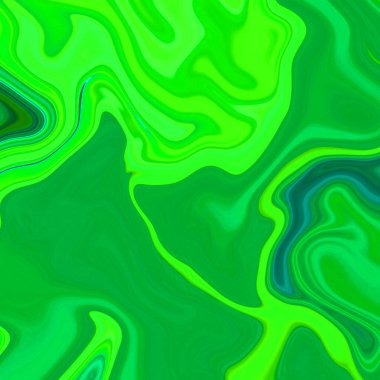 Esrarengiz neon parlayan geometrik soyut arkaplan. Fantezi fraktal kavramı