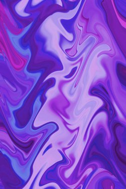 Esrarengiz neon parlayan geometrik soyut arkaplan. Fantezi fraktal kavramı