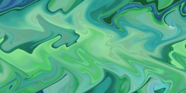 Esrarengiz neon parlayan geometrik soyut arkaplan. Fantezi fraktal kavramı