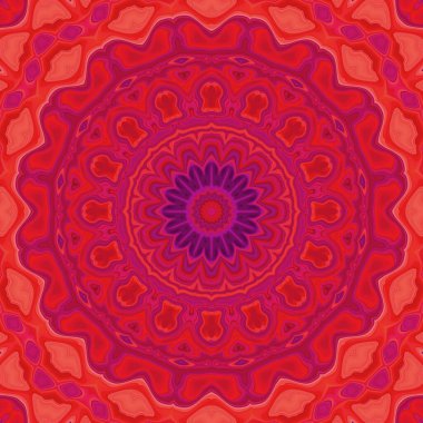 Esrarengiz renkli soyut arkaplan. Fantezi neon fraktal kavramı