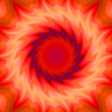 Esrarengiz sihirli neon parlayan geometrik mandala fantezi fraktal. Soyut arkaplan.