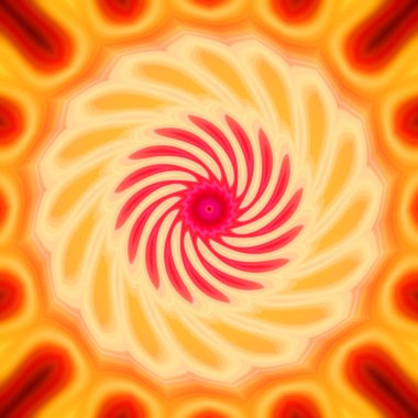 Renkli soyut arka plan. Fantezi neon fraktal kavramı