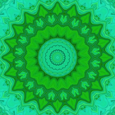 Esrarengiz renkli soyut arkaplan. Fantezi neon fraktal kavramı