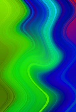 Esrarengiz renkli soyut arkaplan. Fantezi neon fraktal kavramı