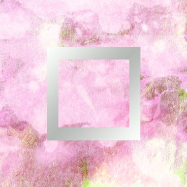 Soyut suluboya tasarımı, boyalı dokuya yakın çekim. Asgari arkaplan.