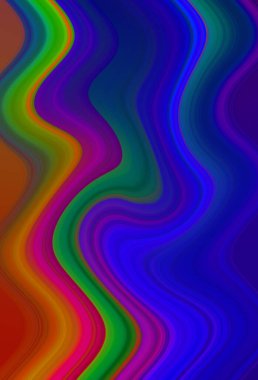 Renkli soyut arka plan. Fantezi neon fraktal kavramı