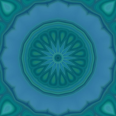 Esrarengiz neon soyut arka plan. Fantezi fraktal kavramı