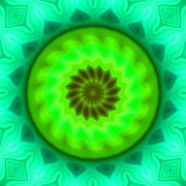 Renkli soyut arka plan. Fantezi neon fraktal kavramı