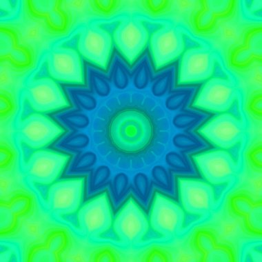 Renkli soyut arka plan. Fantezi neon fraktal kavramı