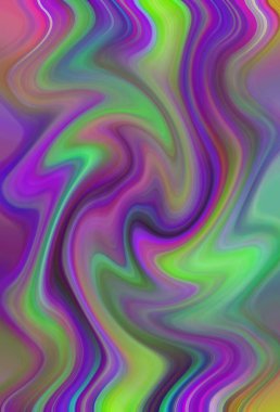 Esrarengiz sihirli neon parlayan geometrik mandala fantezi fraktal. Soyut arkaplan.