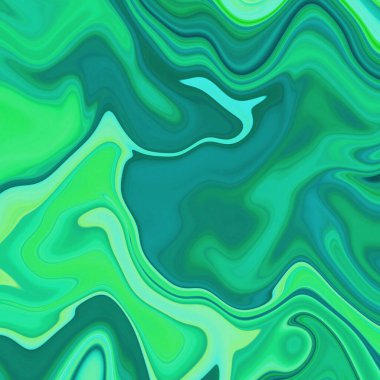 Esrarengiz neon parlayan geometrik soyut arkaplan. Fantezi fraktal kavramı