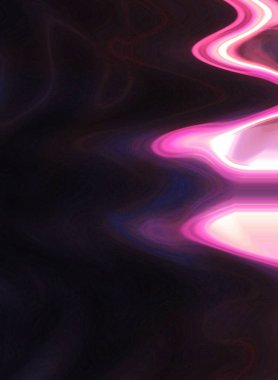 Ezoterik sihirli neon parlayan geometrik mandala fantezi fraktal. Soyut arkaplan.