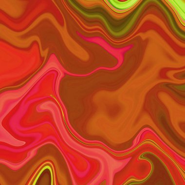 Renkli soyut arka plan. Fantezi neon fraktal kavramı