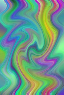 Esrarengiz neon soyut arka plan. Fantezi fraktal kavramı