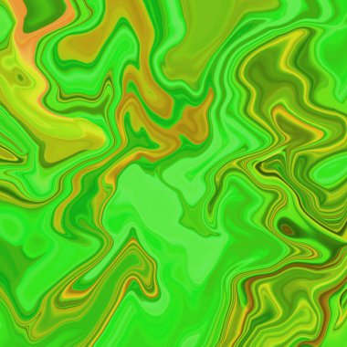 Esrarengiz neon parlayan geometrik soyut arkaplan. Fantezi fraktal kavramı