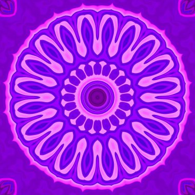 Renkli soyut arka plan. Fantezi neon fraktal kavramı