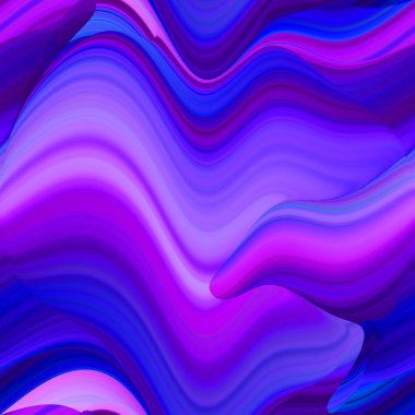 Renkli soyut arka plan. Fantezi neon fraktal kavramı