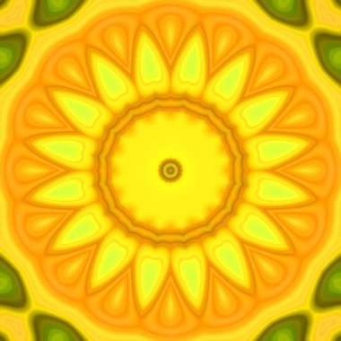 Esrarengiz neon soyut arka plan. Fantezi fraktal kavramı