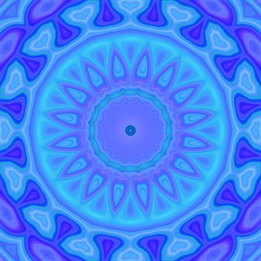 Esrarengiz neon soyut arka plan. Fantezi fraktal kavramı