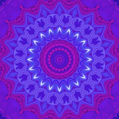 Esrarengiz neon soyut arka plan. Fantezi fraktal kavramı