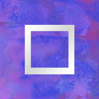 Soyut suluboya tasarımı, boyalı dokuya yakın çekim. Asgari arkaplan.