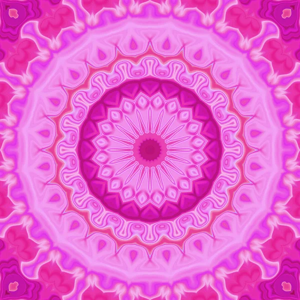 Ezoterik sihirli neon parlayan geometrik mandala fantezi fraktal. Soyut arkaplan. 