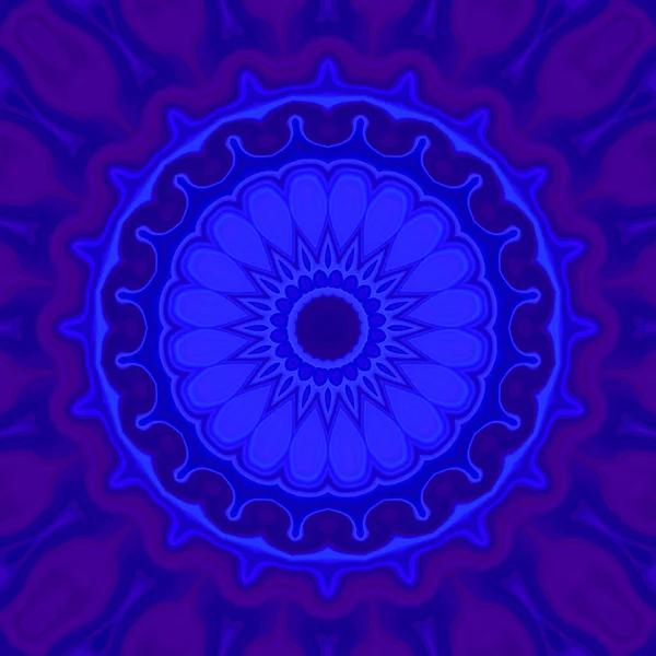 Neon soyut arka plan. Fantezi fraktal kavramı