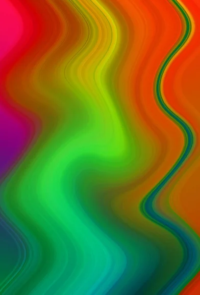 Esrarengiz Renkli Soyut Arkaplan Fantezi Neon Fraktal Kavramı — Stok fotoğraf