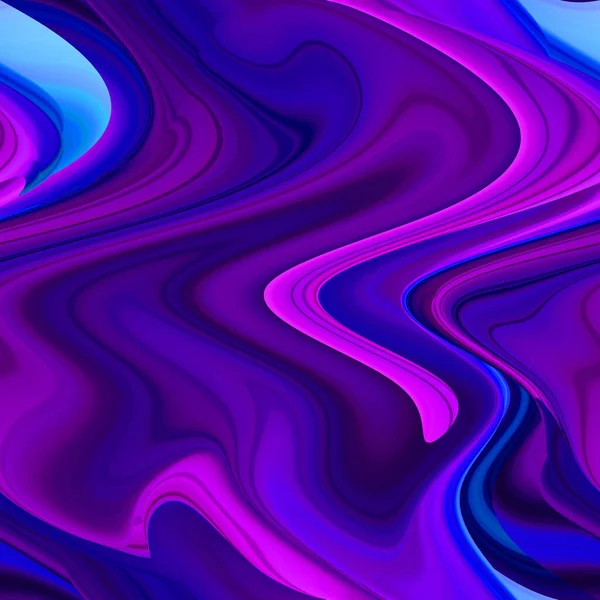 Fundo Abstrato Colorido Fantasia Neon Fractal Conceito — Fotografia de Stock