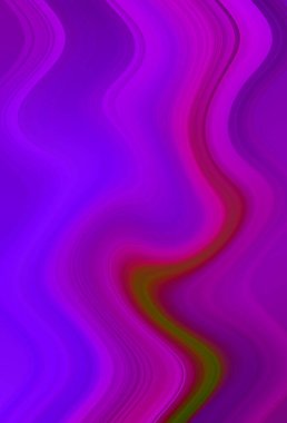 Esrarengiz neon parlayan geometrik soyut arkaplan. Fantezi fraktal kavramı