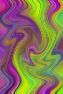 Esrarengiz neon soyut arka plan. Fantezi fraktal kavramı