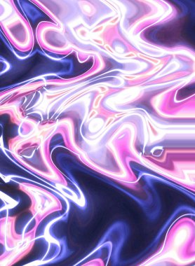 Ezoterik sihirli neon parlayan geometrik mandala fantezi fraktal. Soyut arkaplan.