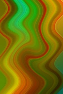 Esrarengiz neon parlayan geometrik soyut arkaplan. Fantezi fraktal kavramı