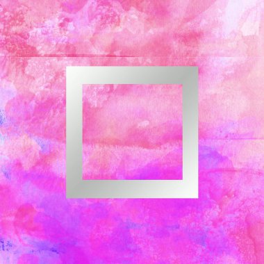 Soyut suluboya tasarımı, boyalı dokuya yakın çekim. Asgari arkaplan.