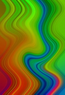 Renkli soyut arka plan. Fantezi neon fraktal kavramı