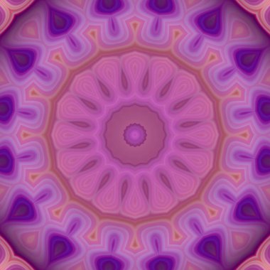 Ezoterik sihirli neon parlayan geometrik mandala fantezi fraktal. Soyut arkaplan. 