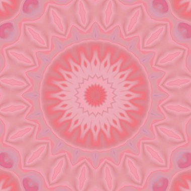 Esrarengiz neon parlayan geometrik soyut arkaplan. Fantezi fraktal kavramı