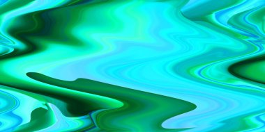 Esrarengiz neon parlayan geometrik soyut arkaplan. Fantezi fraktal kavramı