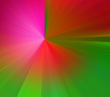 Esrarengiz neon parlayan geometrik soyut arkaplan. Fantezi fraktal kavramı