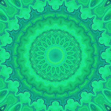 Esrarengiz neon soyut arka plan. Fantezi fraktal kavramı