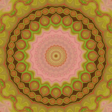 Renkli soyut arka plan. Fantezi neon fraktal kavramı