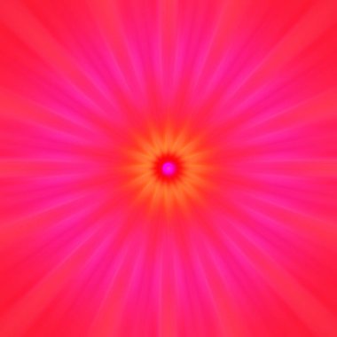 Esrarengiz neon parlayan geometrik soyut arkaplan. Fantezi fraktal kavramı