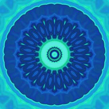 Esrarengiz neon soyut arka plan. Fantezi fraktal kavramı