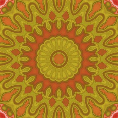 Esrarengiz neon parıldayan fantezi soyut arka plan. 