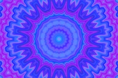 Esrarengiz neon soyut arka plan. Fantezi fraktal kavramı