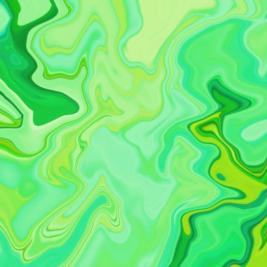 Esrarengiz neon parlayan geometrik soyut arkaplan. Fantezi fraktal kavramı