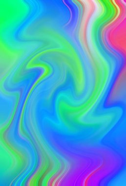 Esrarengiz neon parıldayan fantezi soyut arka plan. 